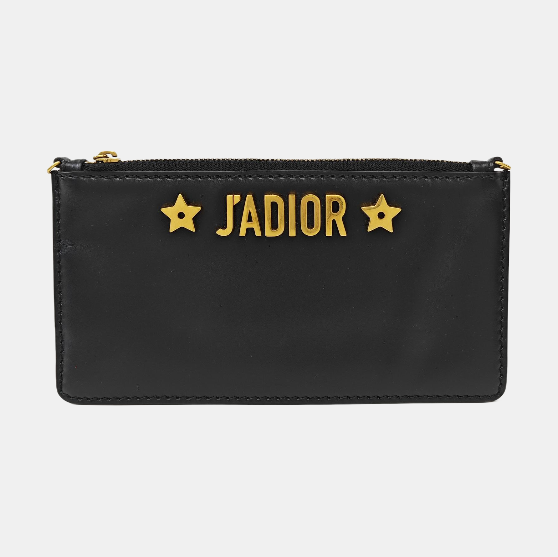 Calfskin Clutch Black