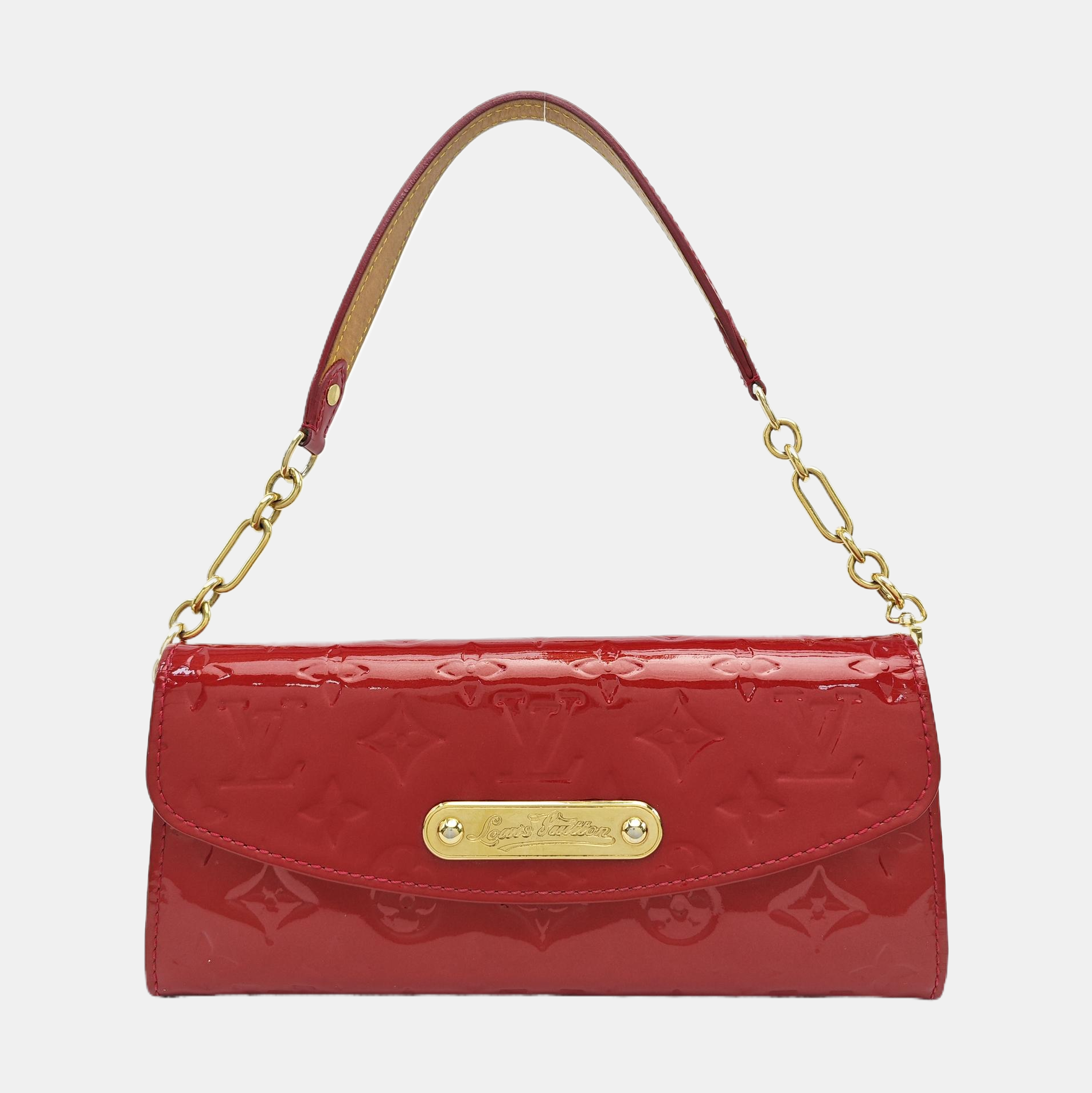 SUNSET BOULEVARD Patent Leather Red
