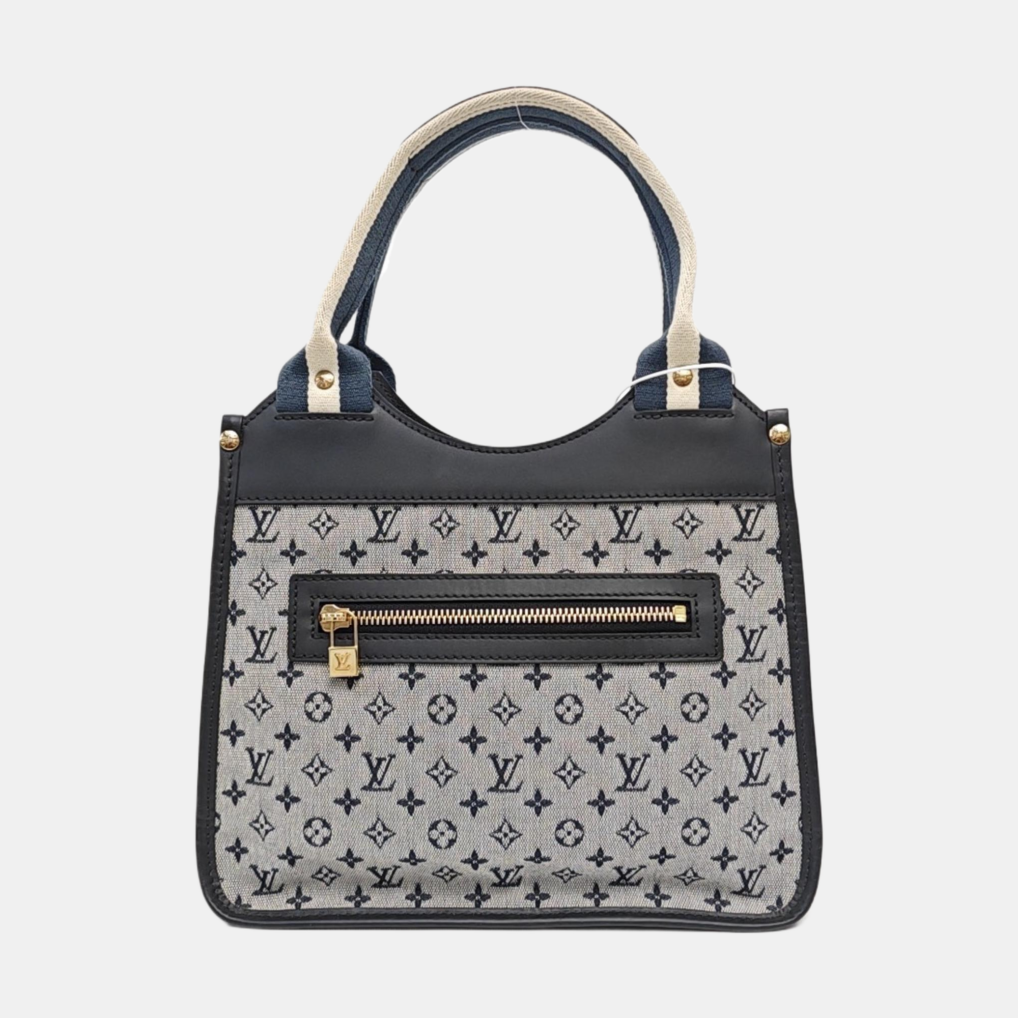 KATHLEEN Mini Monogram Canvas Gray