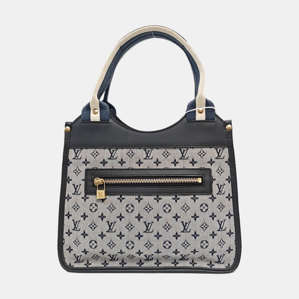 KATHLEEN Mini Monogram Canvas Gray
