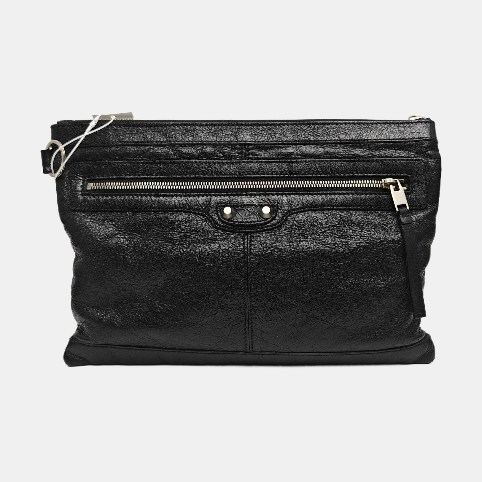 Quilted Calfskin Clutch Black