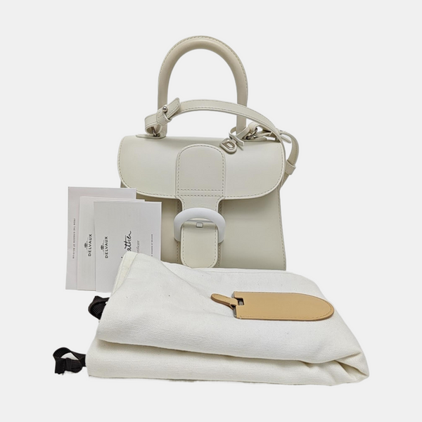 Brillant Mini Calfskin White