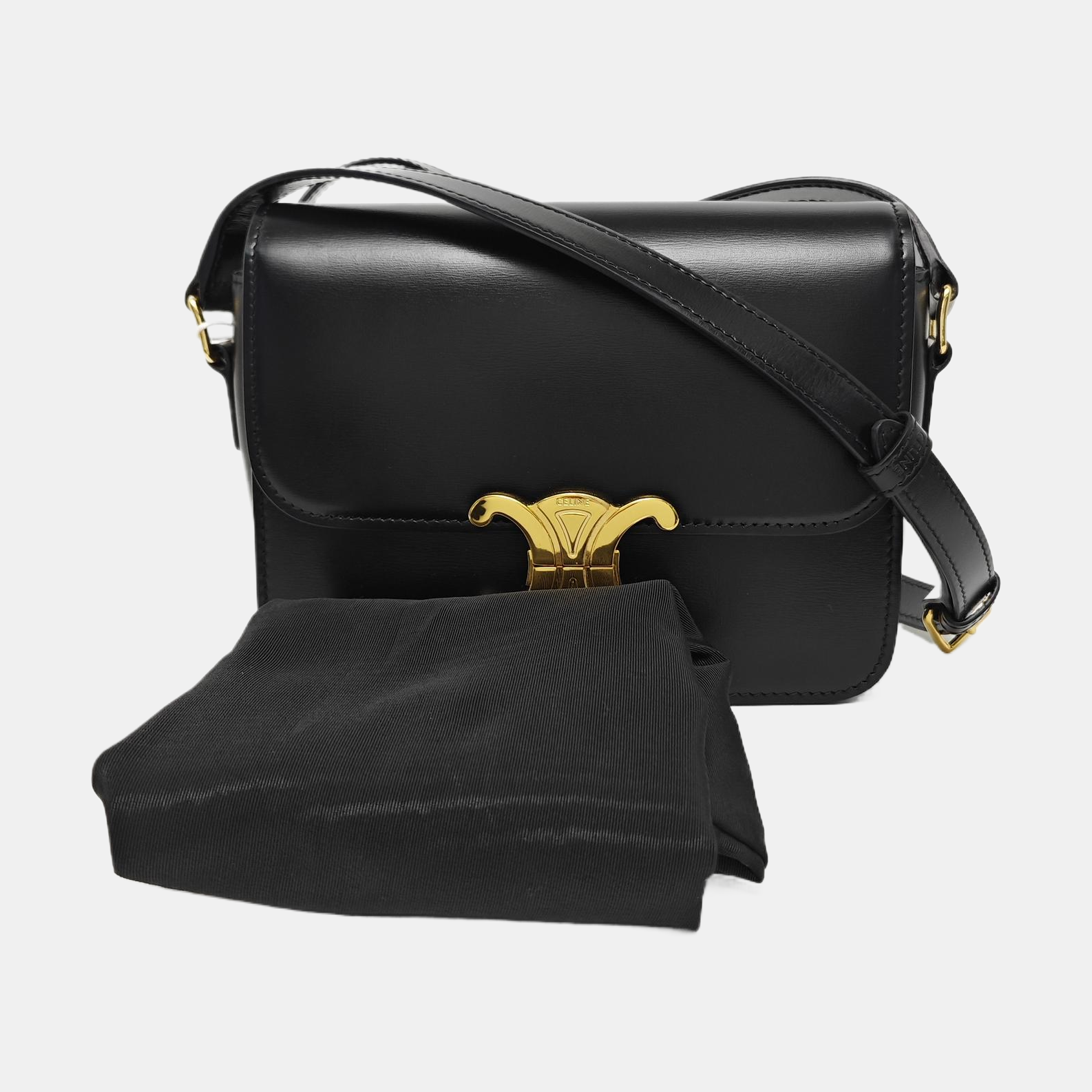 TRIOMPHE Teen Calfskin Black