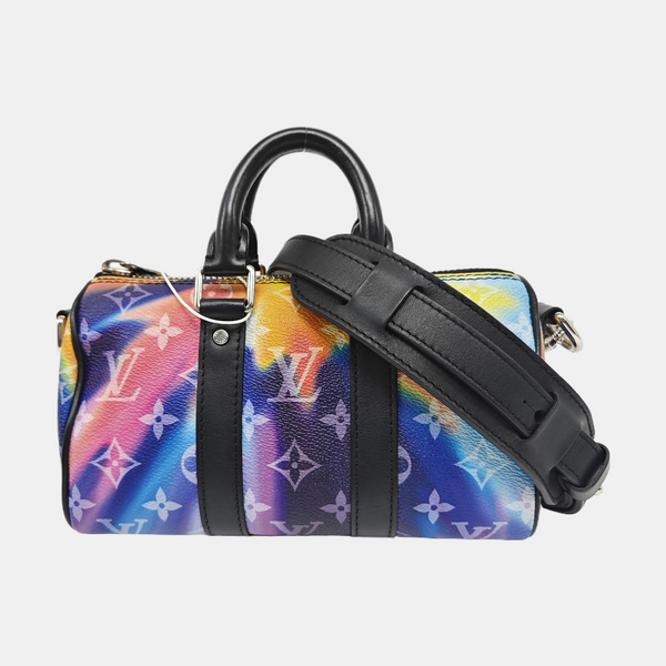 Authenticated pre-owned  KEEPALL Nano Monogram Coated Canvas Multicolor - Shoulder Bag at Looply