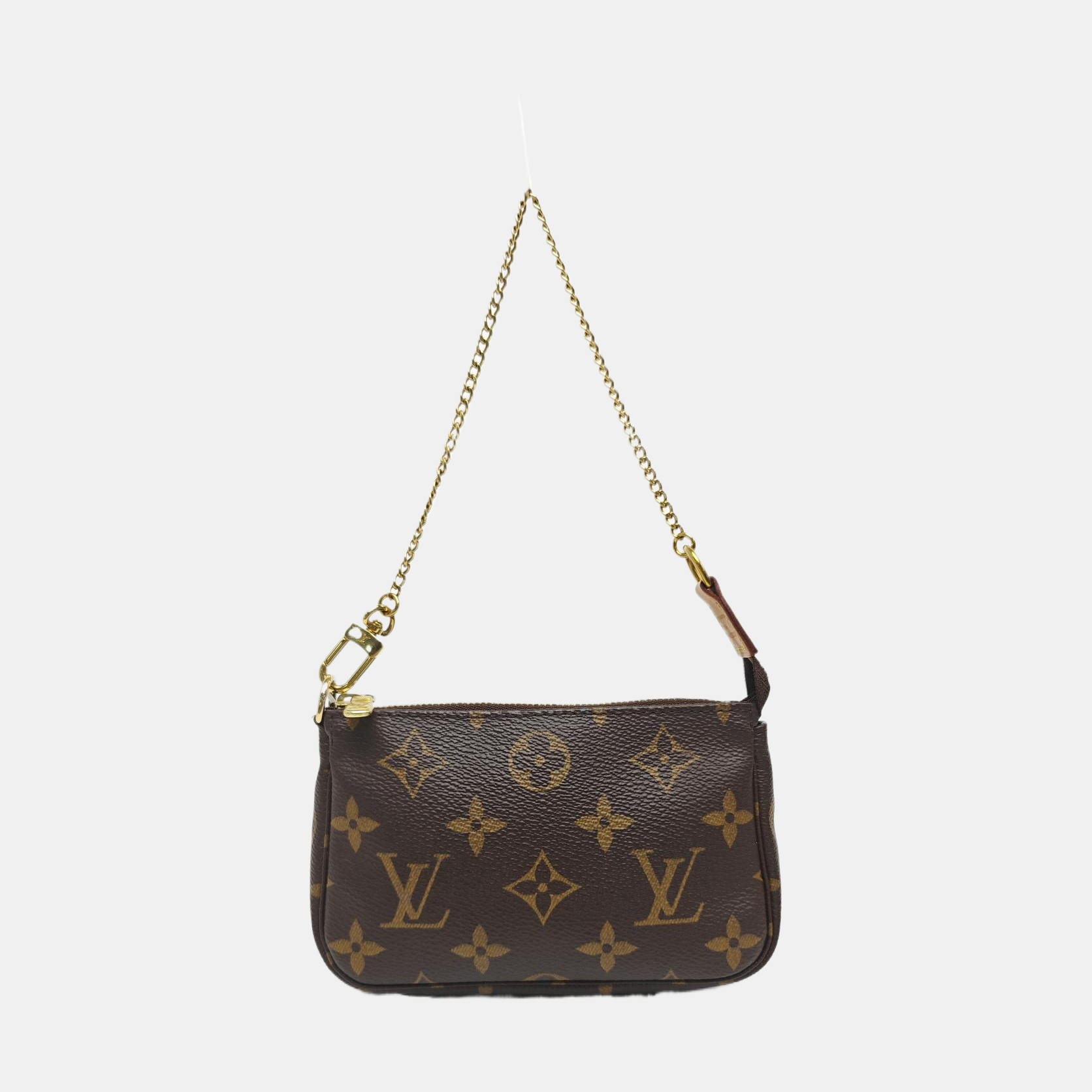 ACCESSOIRES Mini Monogram Coated Canvas Brown