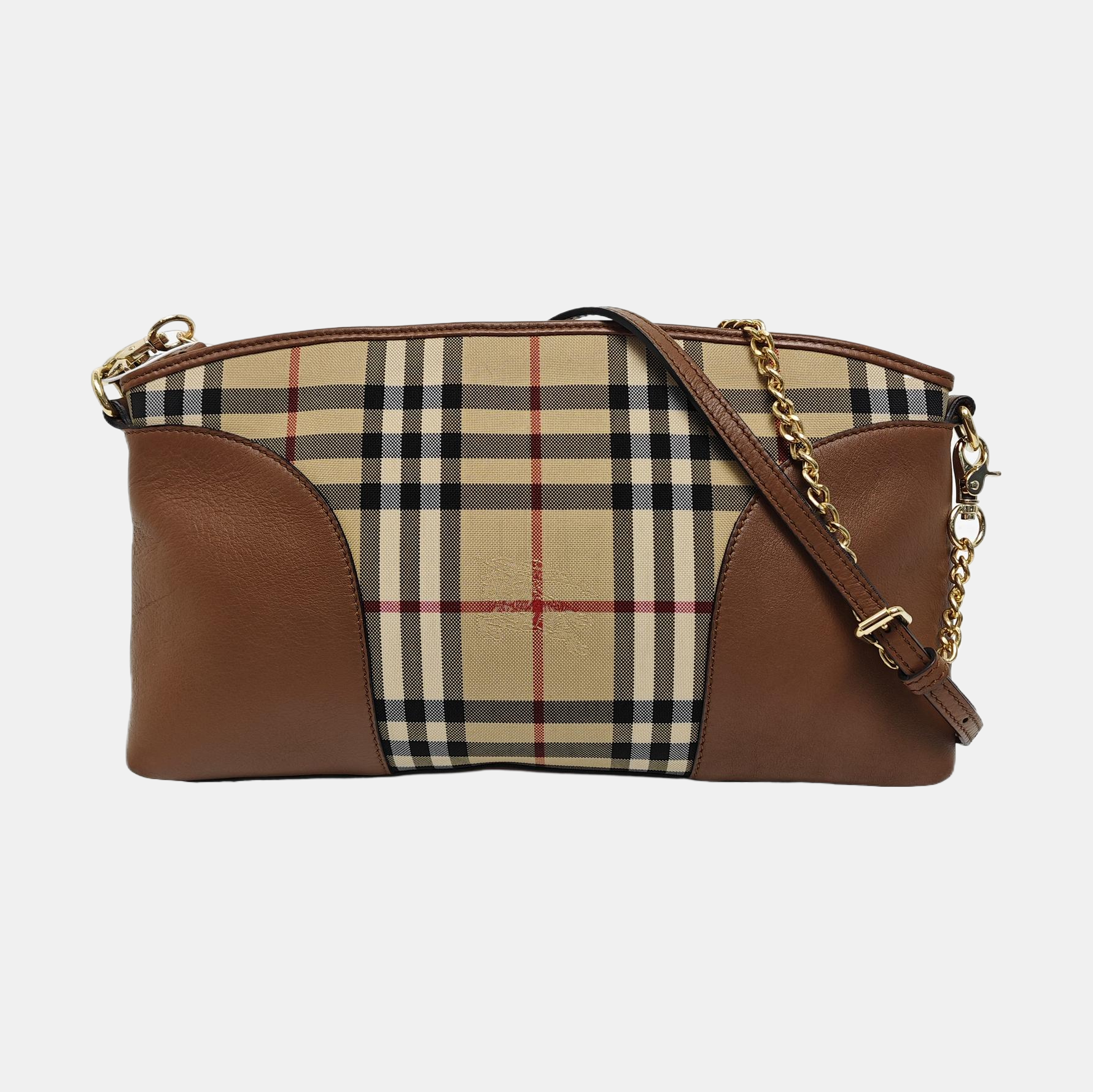 Canvas Shoulder Bag Brown