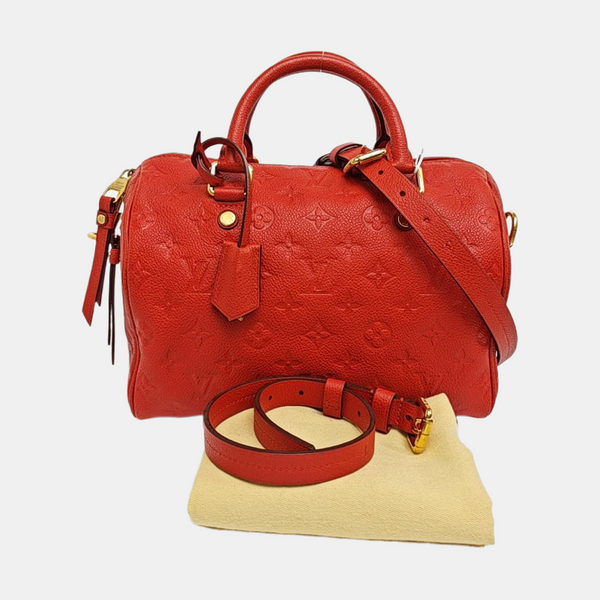 SPEEDY 25 Calfskin Red
