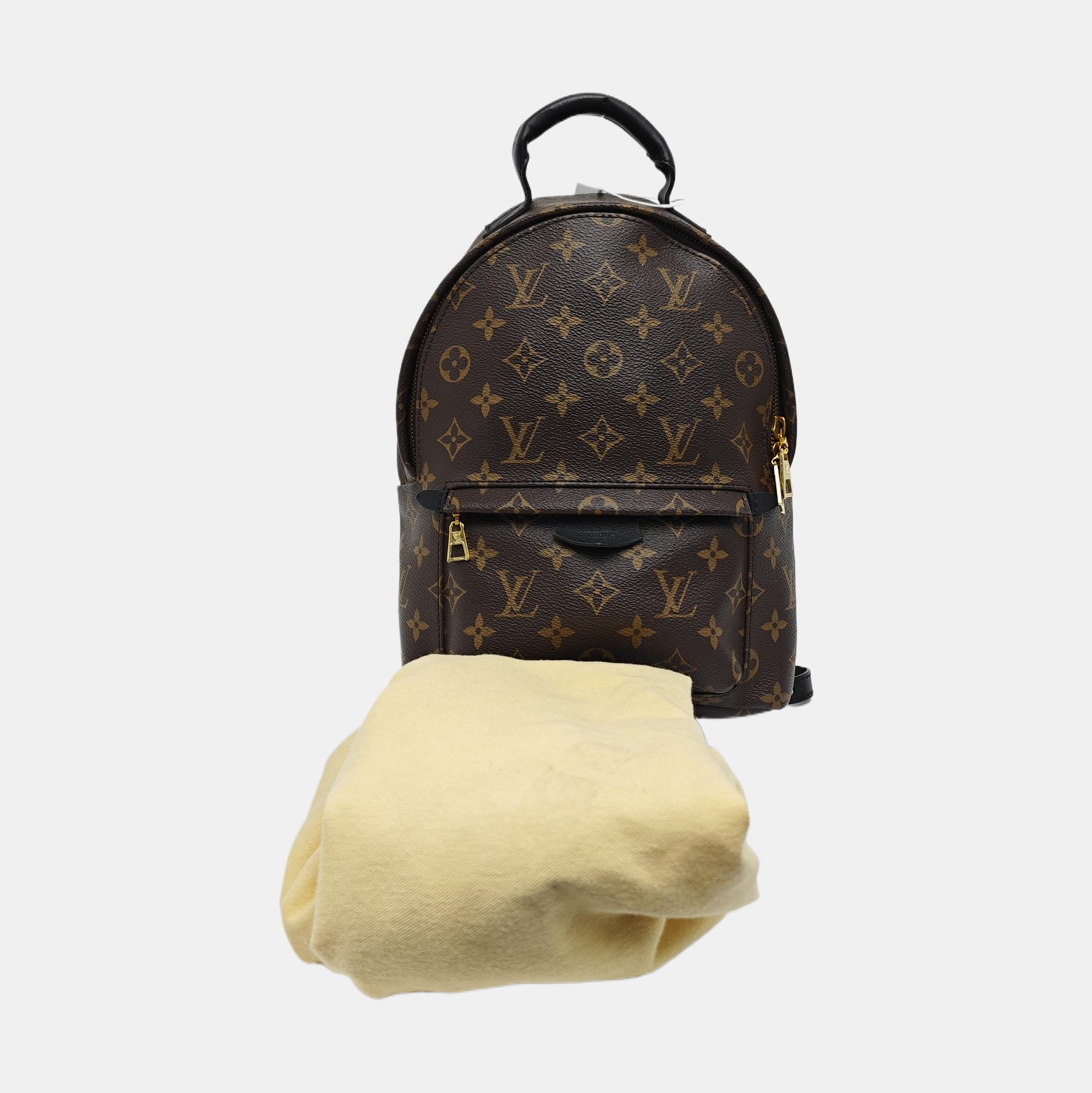 PALM SPRINGS PM Monogram Coated Canvas Brown