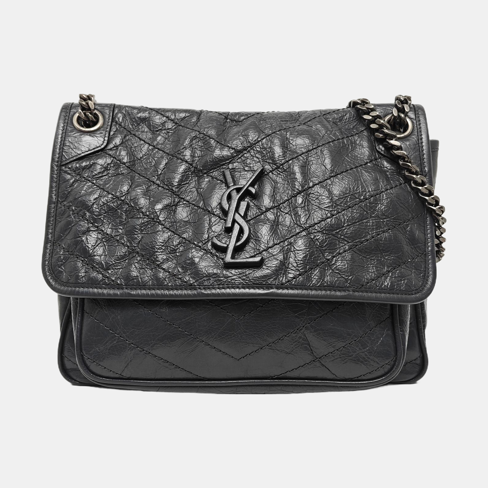 NIKI Medium Calfskin Blue