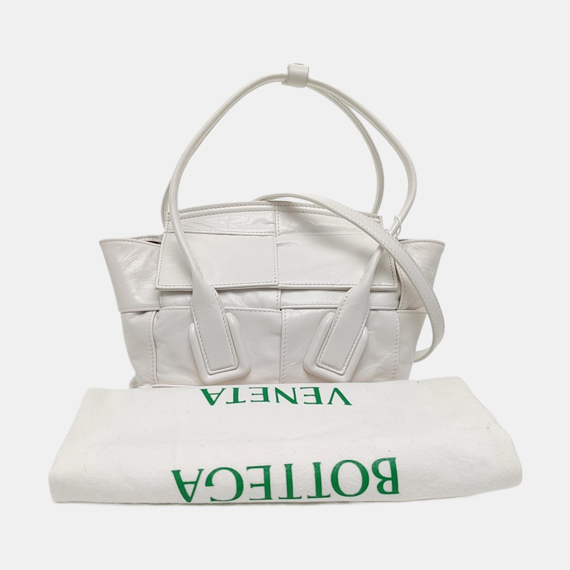 Arco Mini Calfskin White