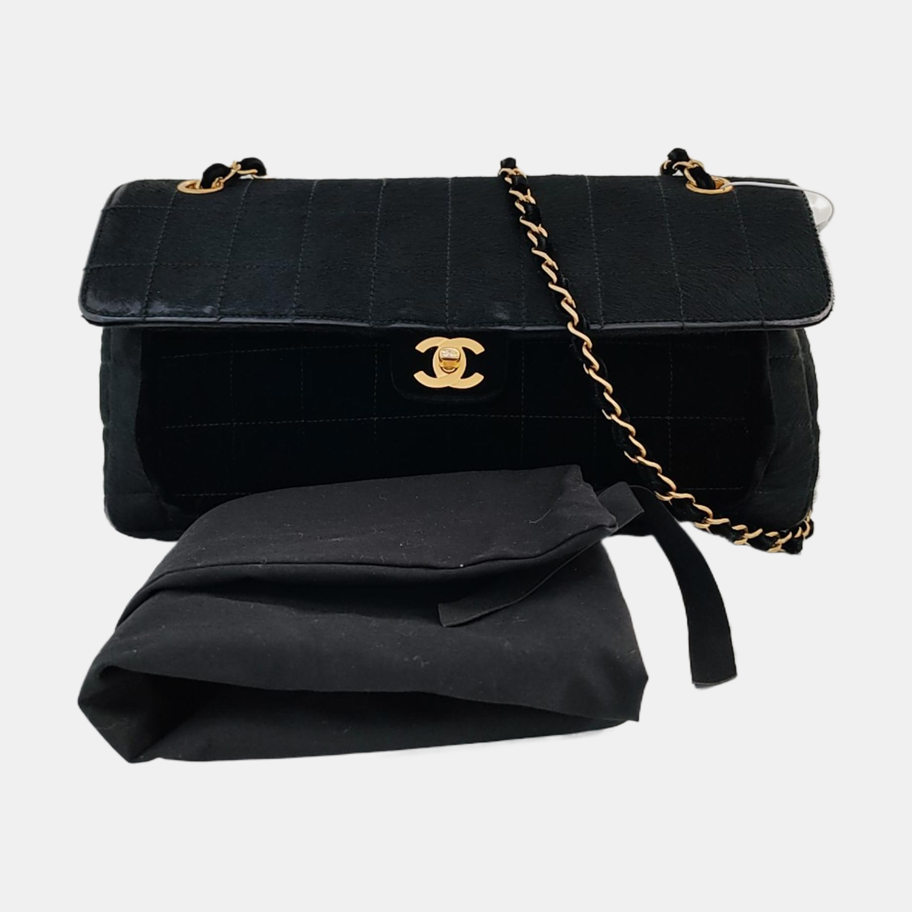 Quilted Fabric Black