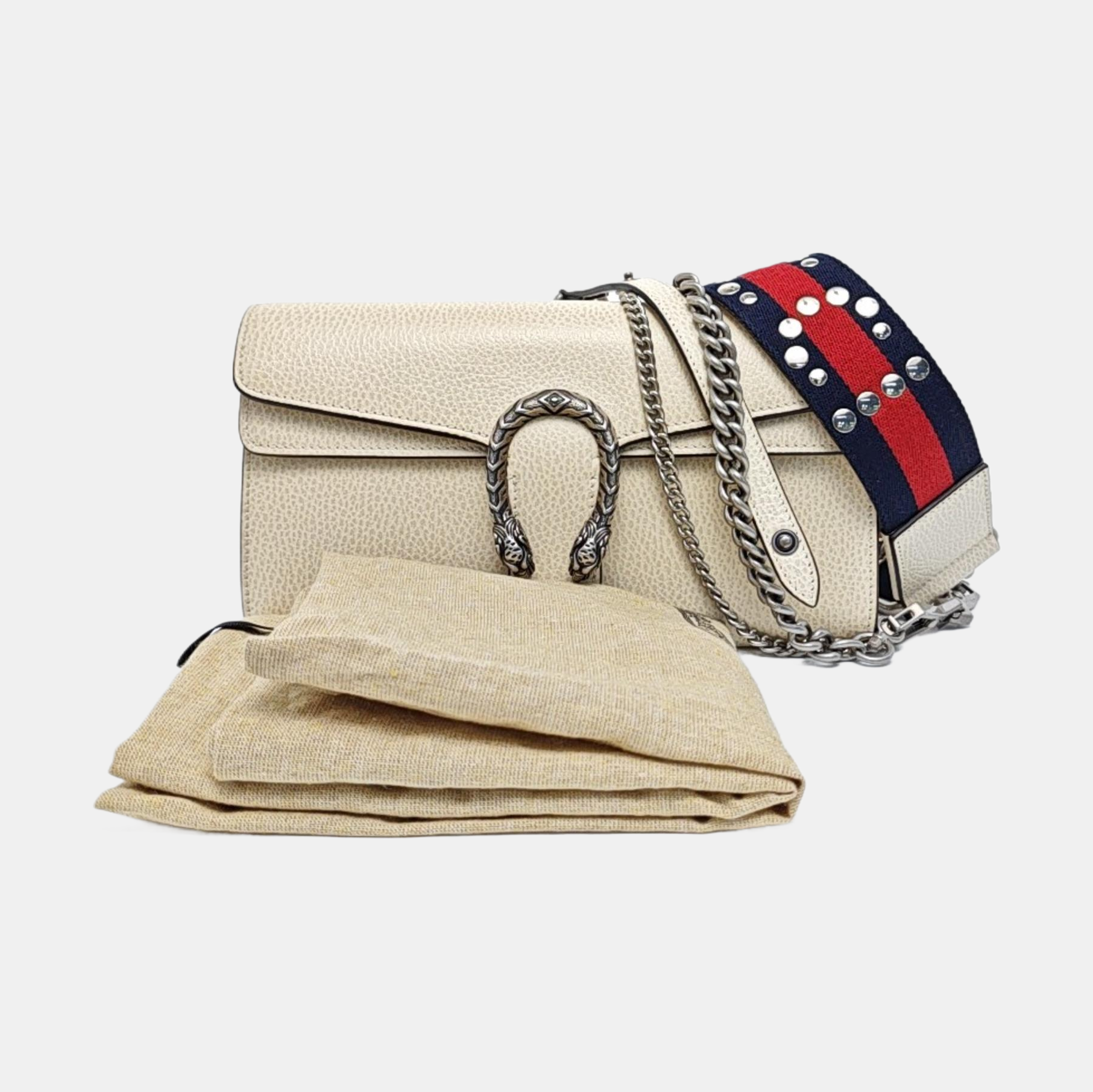 Authenticated pre-owned  Dionysus Calfskin Beige - Shoulder Bag at Looply