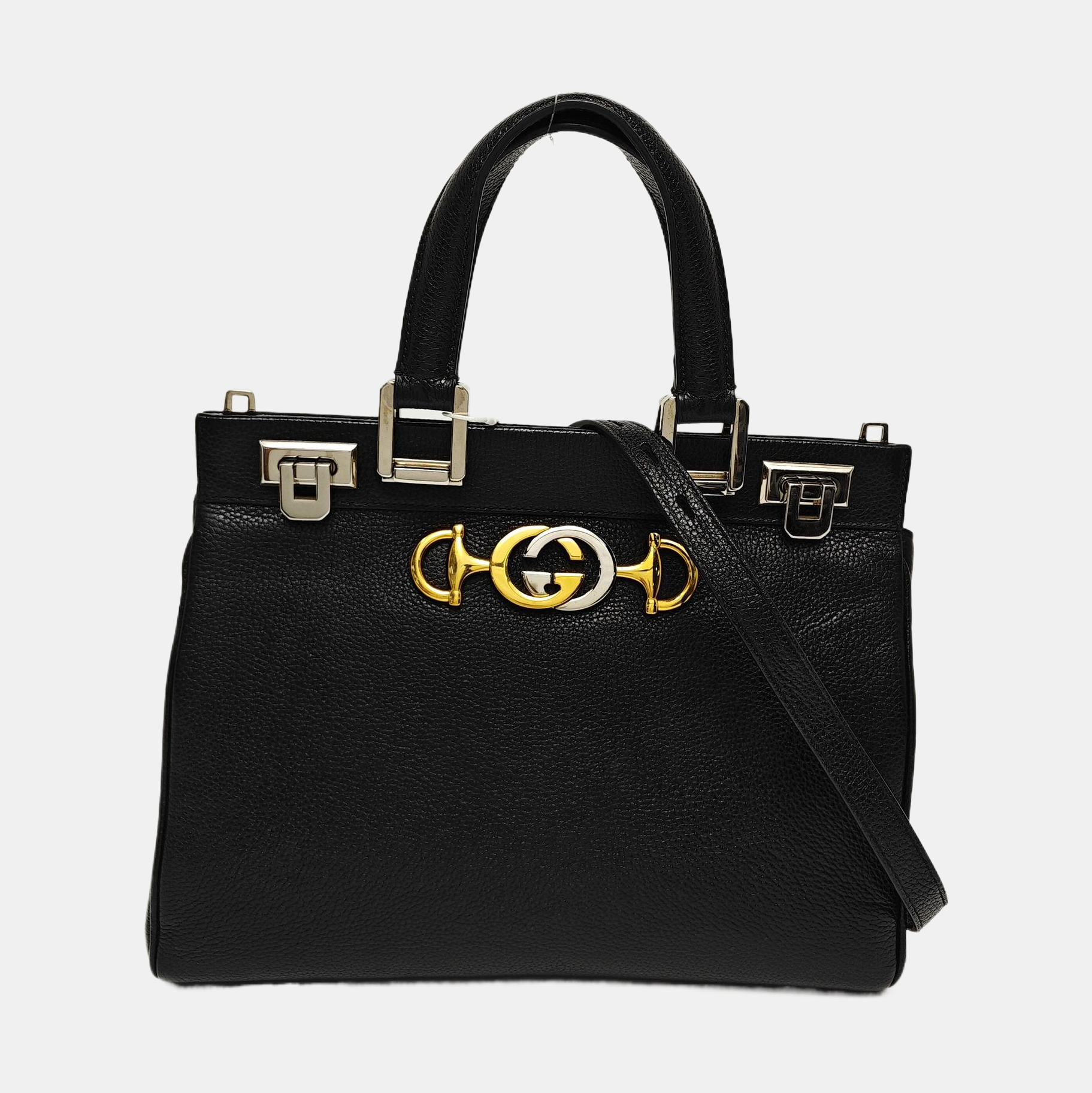 Zumi Small Calfskin Black
