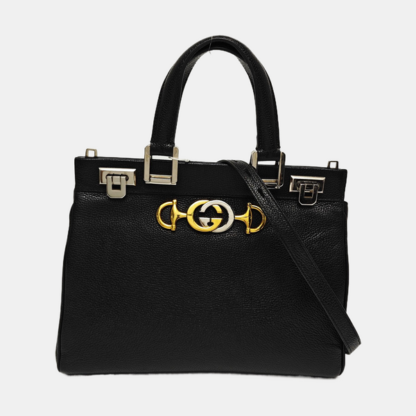 Zumi Small Calfskin Black