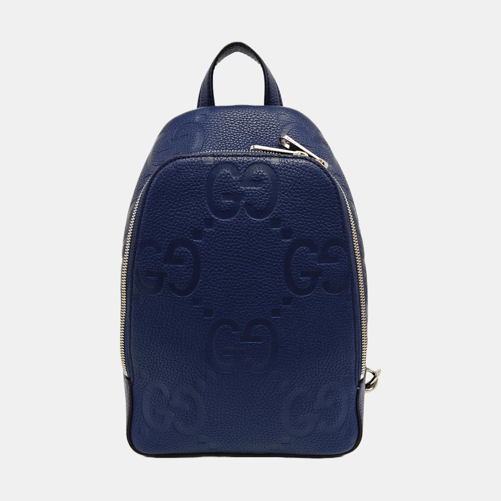 Calfskin Belt Bag Large Blue