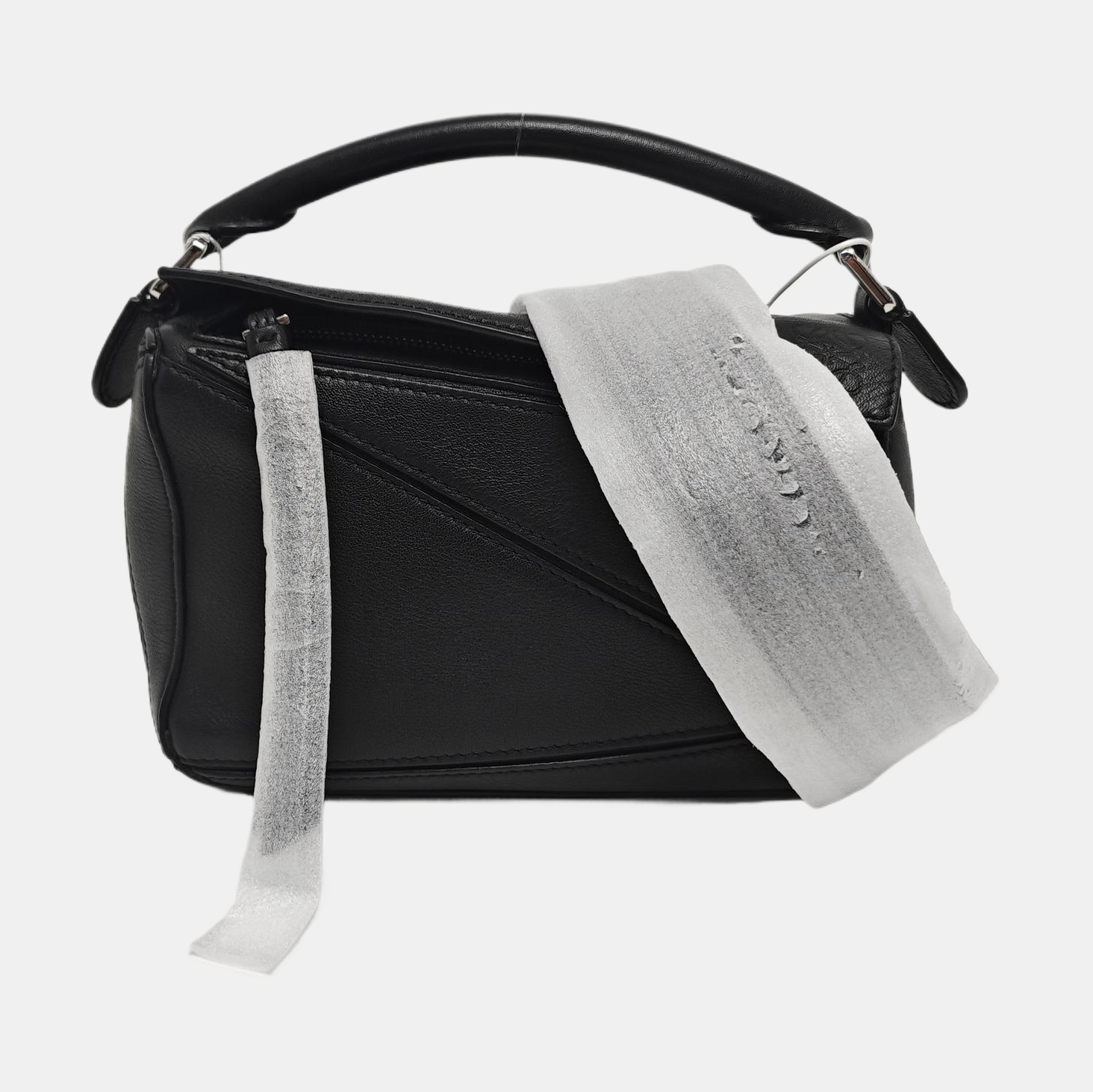 Puzzle Mini Calfskin Black