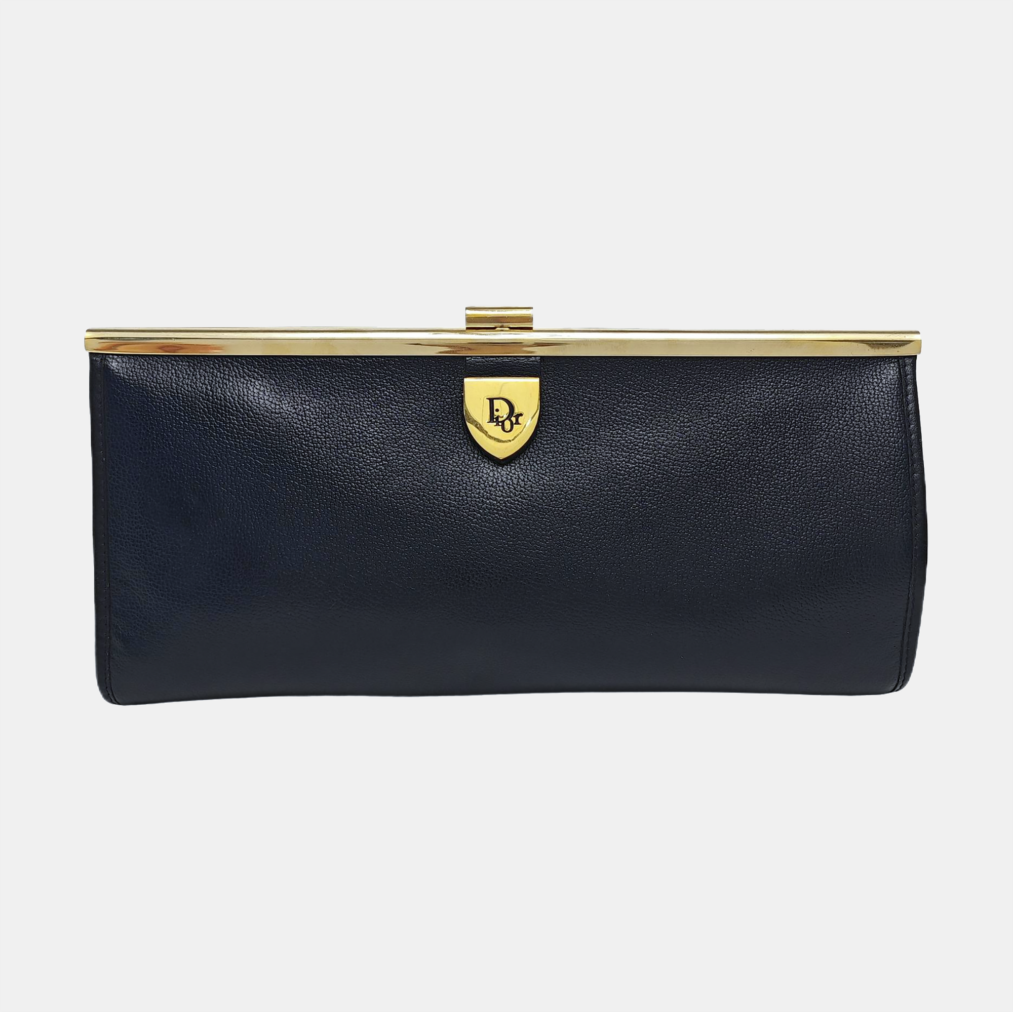 Calfskin Clutch Blue