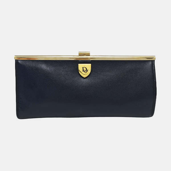 Calfskin Clutch Blue