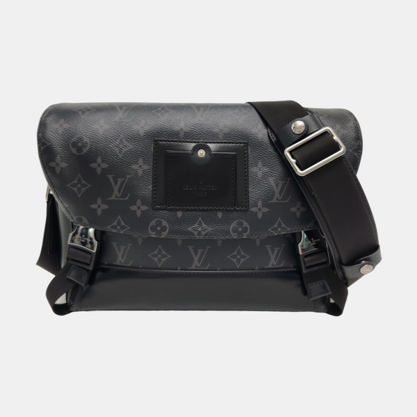 VOYAGER PM Monogram Coated Canvas Black