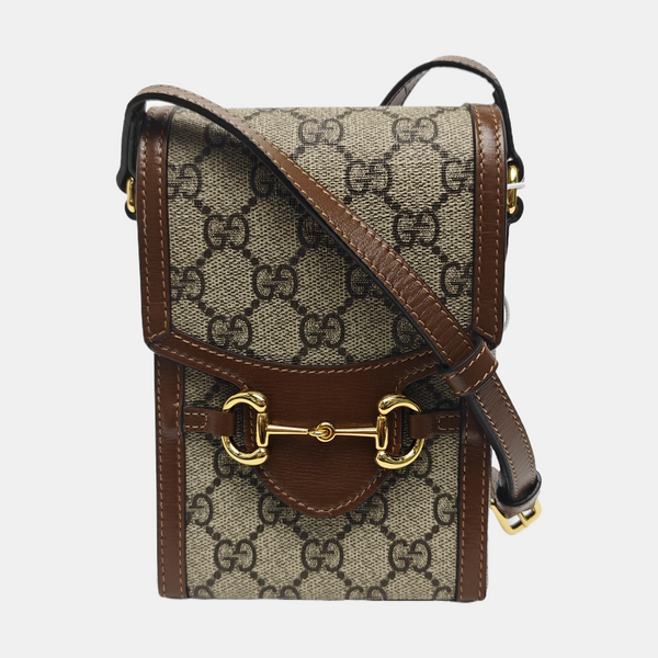 Horsebit 1955 Mini Coated Canvas Beige