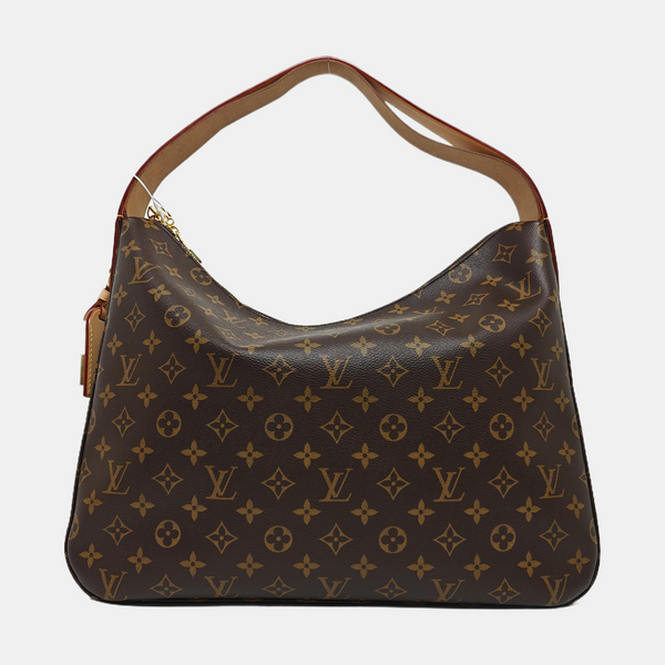 SLOUCHY MM Monogram Coated Canvas Brown