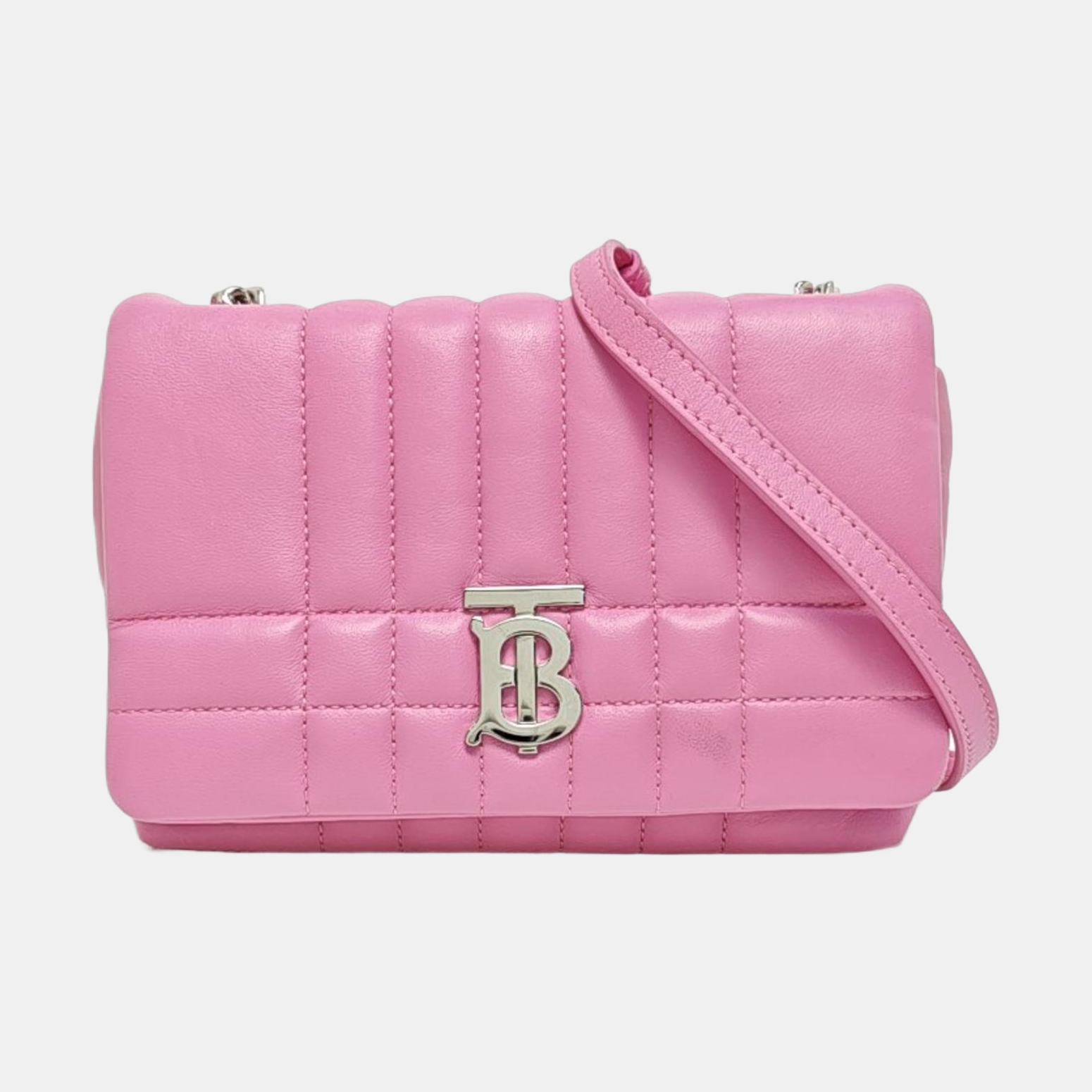 Lola Mini Quilted Lambskin Pink