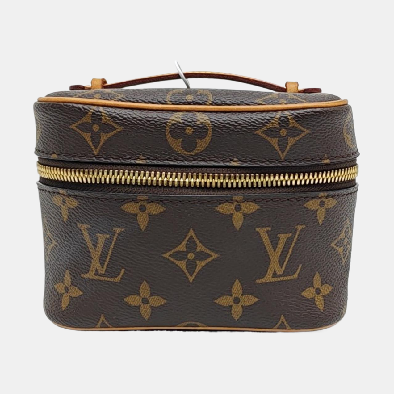 NICE Super Mini Monogram Coated Canvas Brown