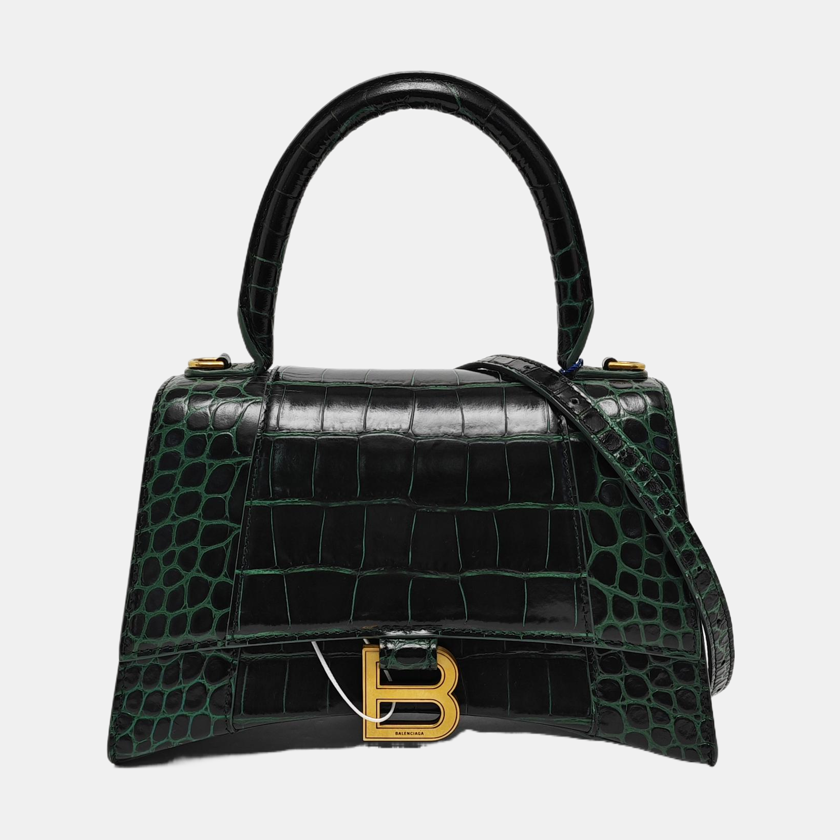 Hourglass S Calfskin Green