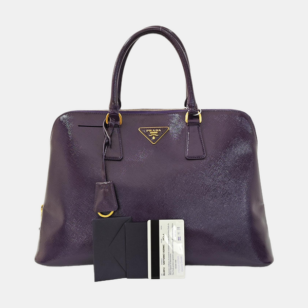 Promenade Saffiano Calfskin Purple