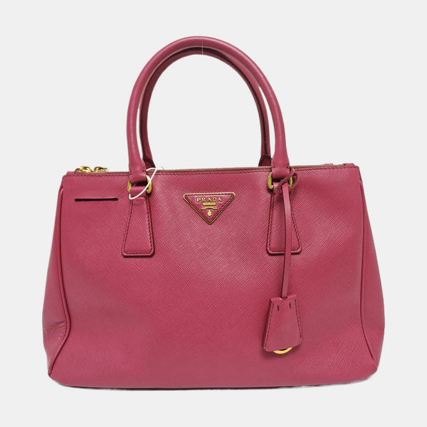 Galleria Medium Saffiano Calfskin Red