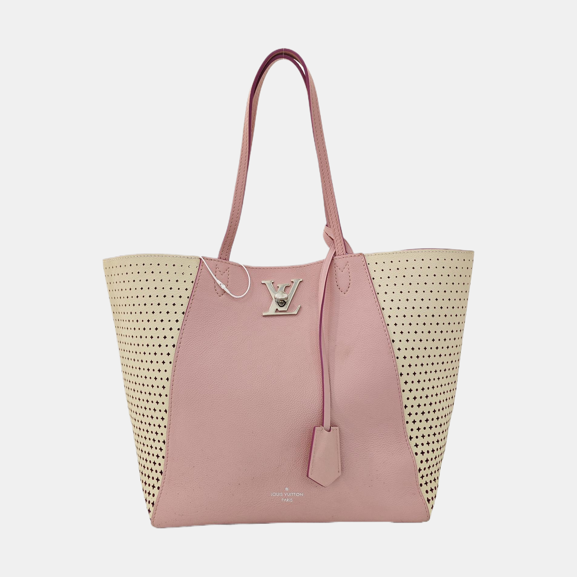 Lockme piel de becerro rosa