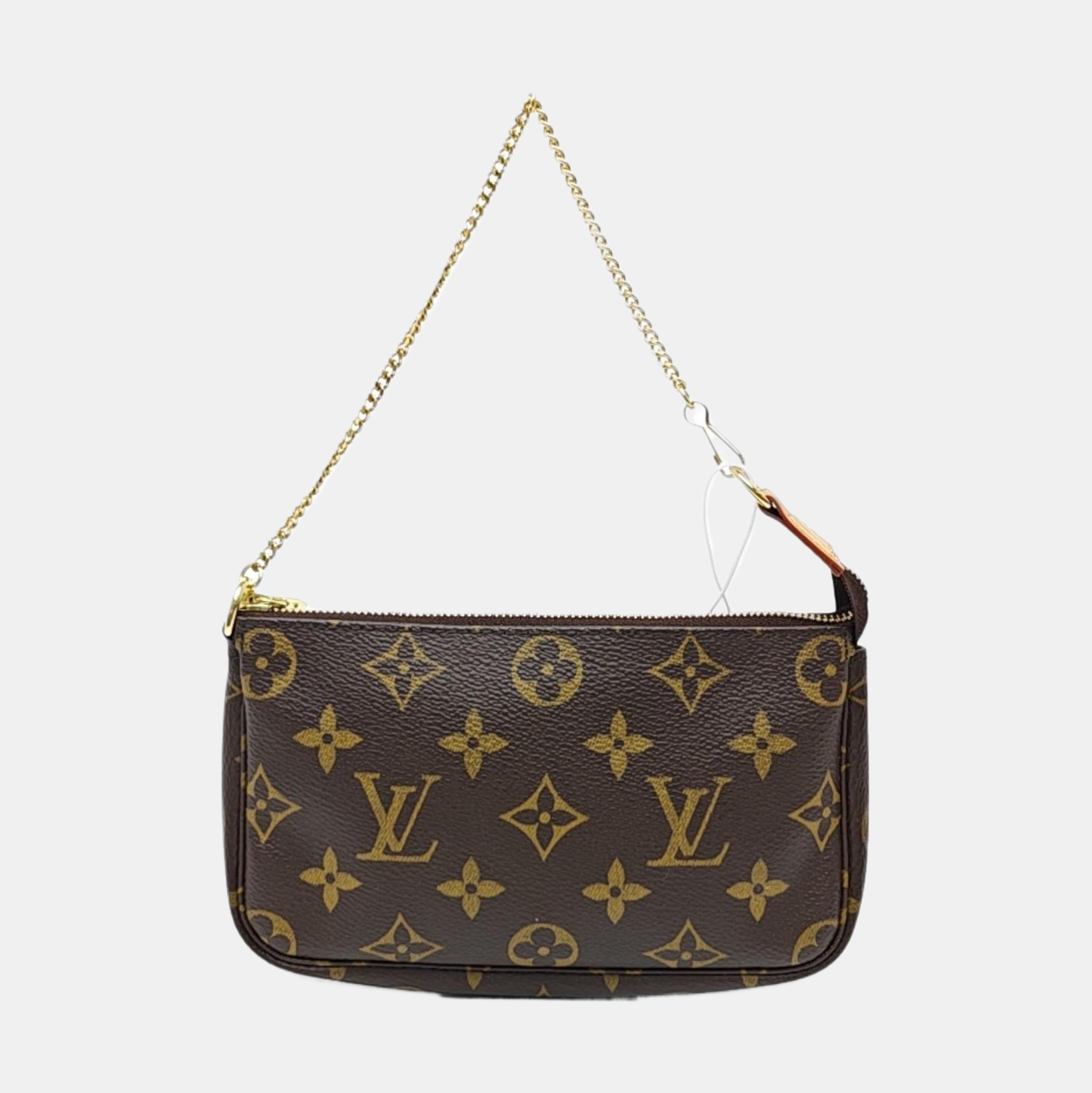 ACCESSOIRES MM Monogram Coated Canvas Brown
