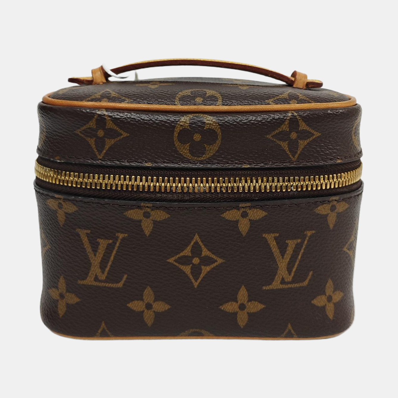 NICE Super Mini Monogram Coated Canvas Brown