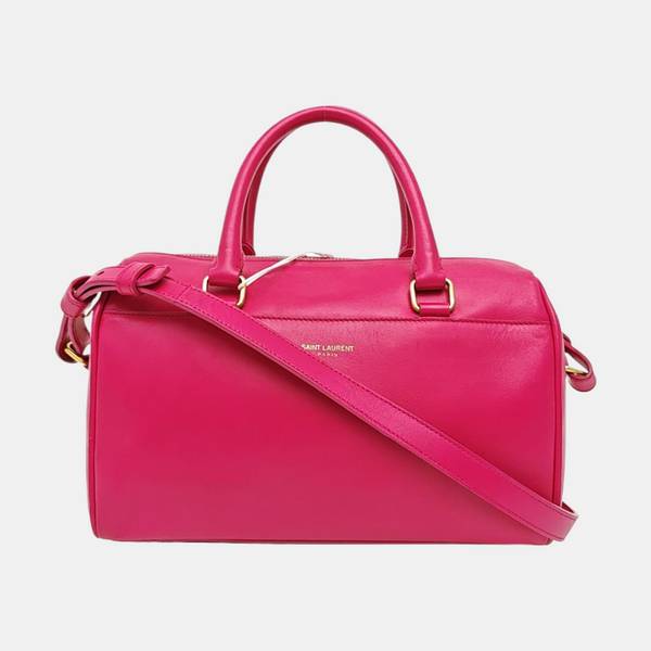 DUFFLE Calfskin Red