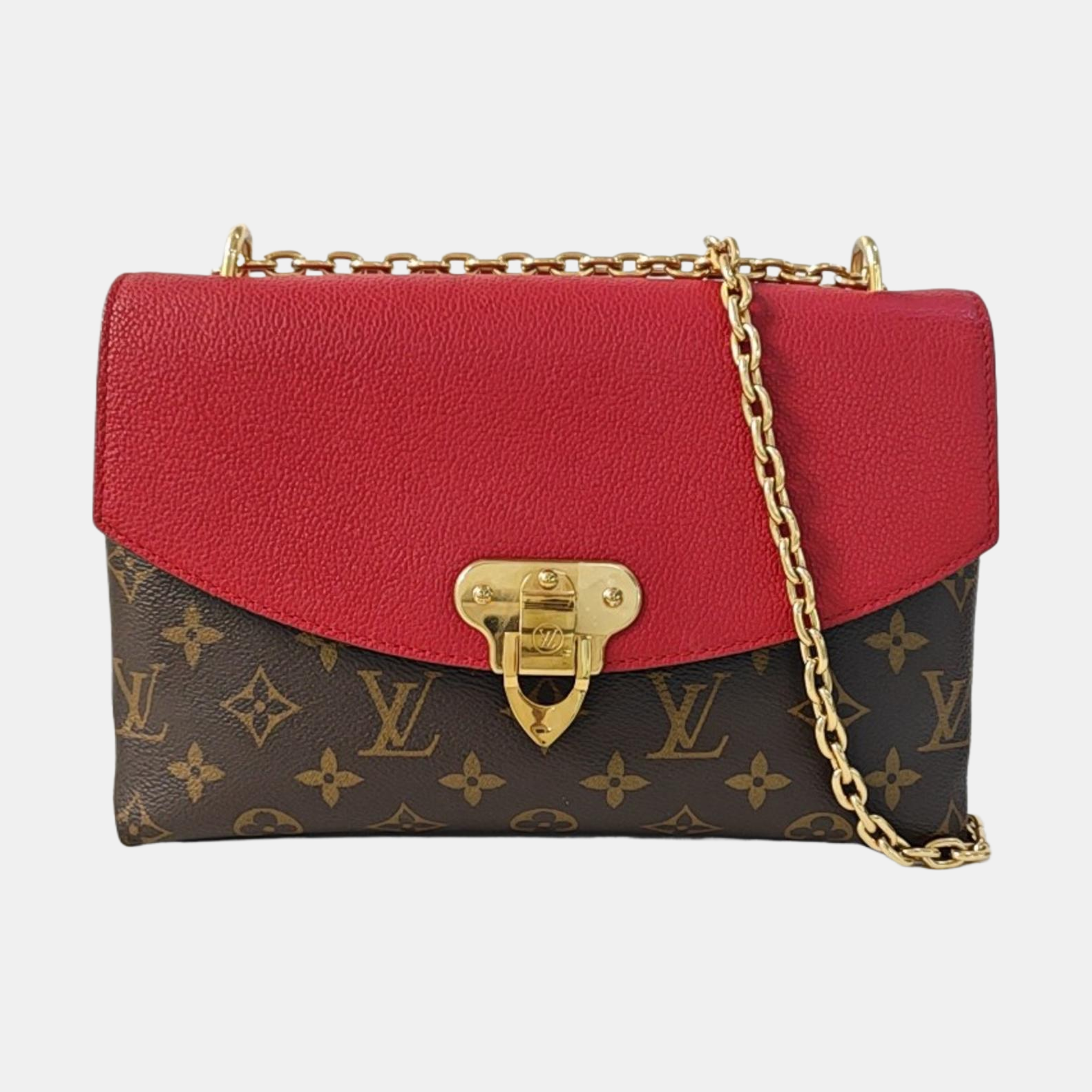 SAINT PLACIDE Monogram Coated Canvas Brown