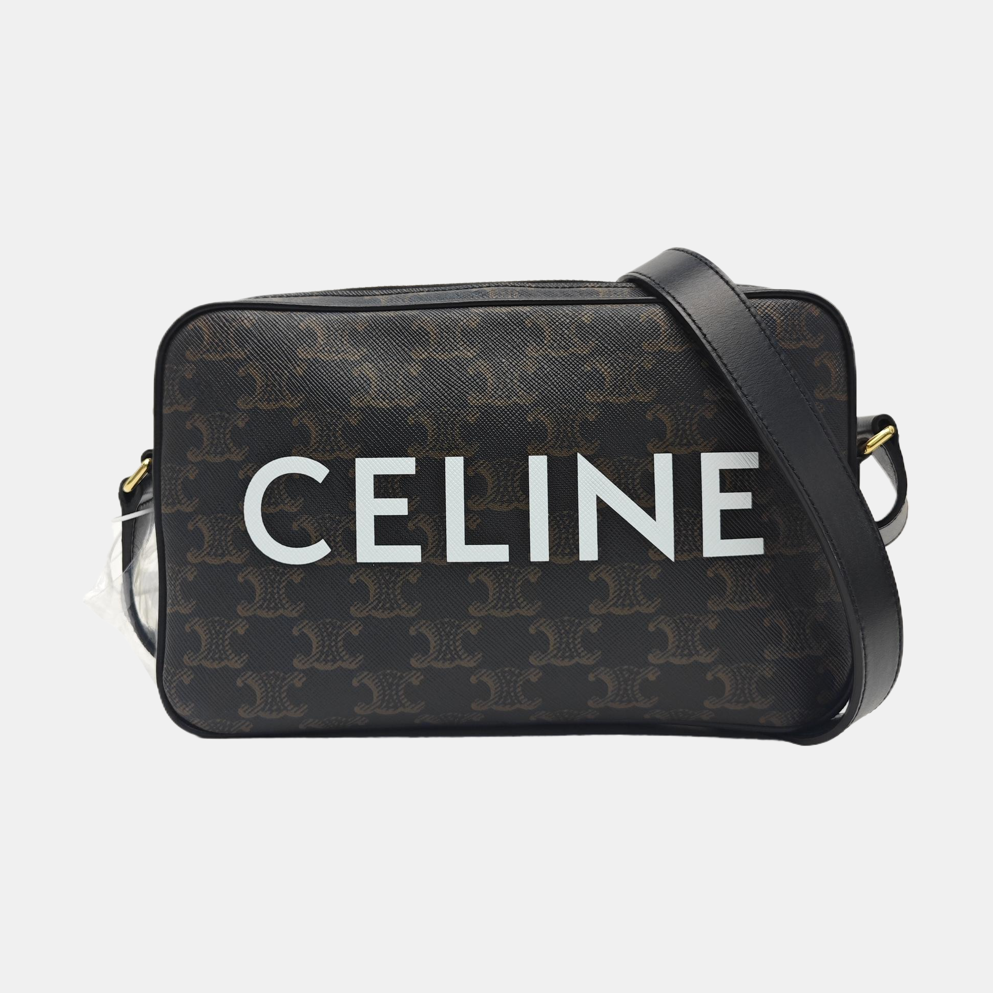 TRIOMPHE Medium Coated Canvas Black
