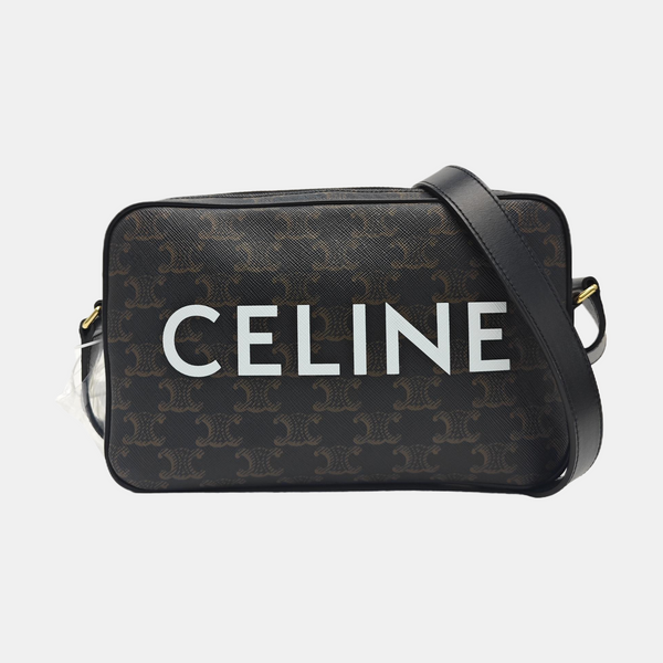 TRIOMPHE Medium Coated Canvas Black
