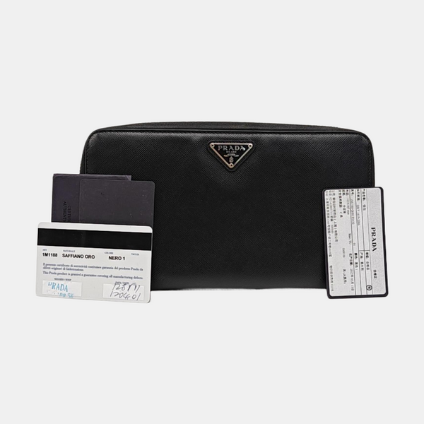 Calfskin Wallet Black