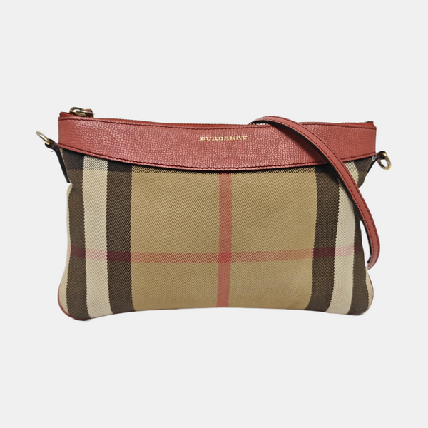 Canvas Crossbody Bag Beige