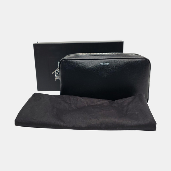 Calfskin Clutch Black