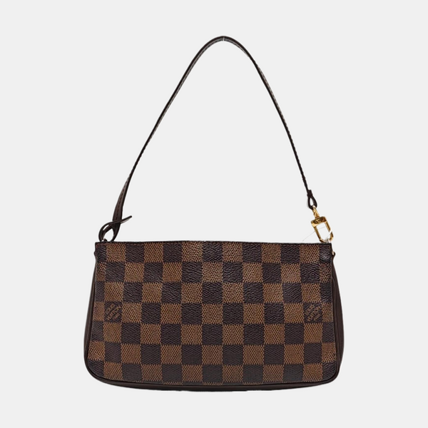 ACCESSOIRES Damier Ebene Coated Canvas Brown