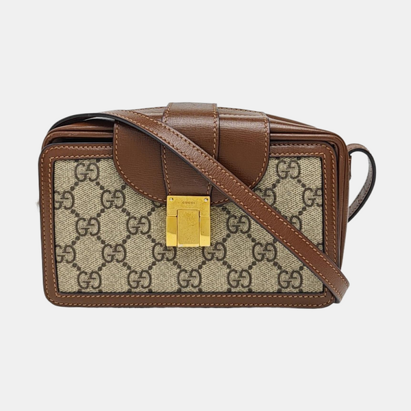 Monogram Coated Canvas Shoulder Bag Mini Multicolor