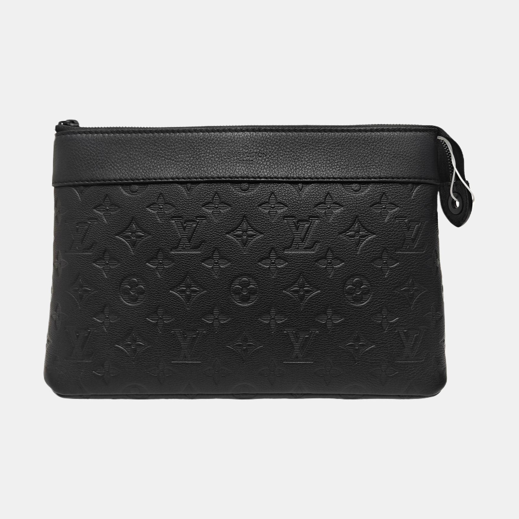 Monogram Calfskin Clutch Black