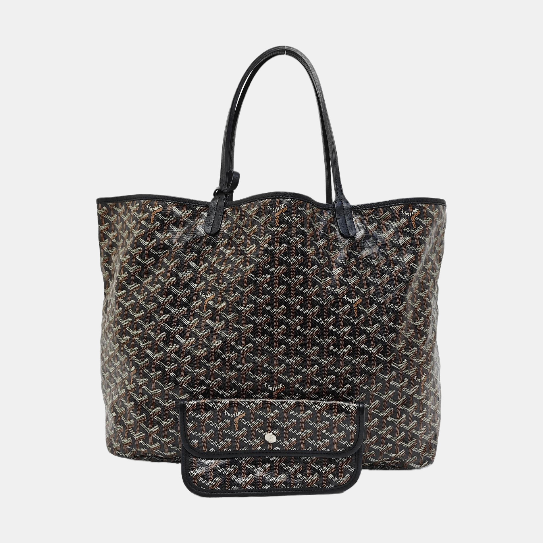 Saint Louis GM Coated Canvas Black