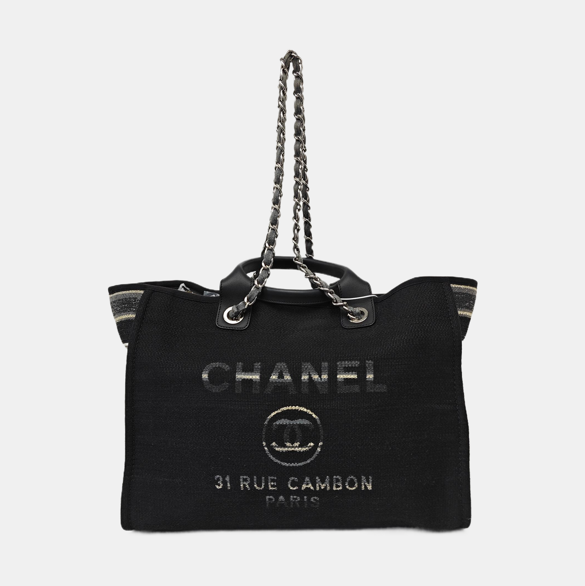 DEAUVILLE Medium Canvas Black