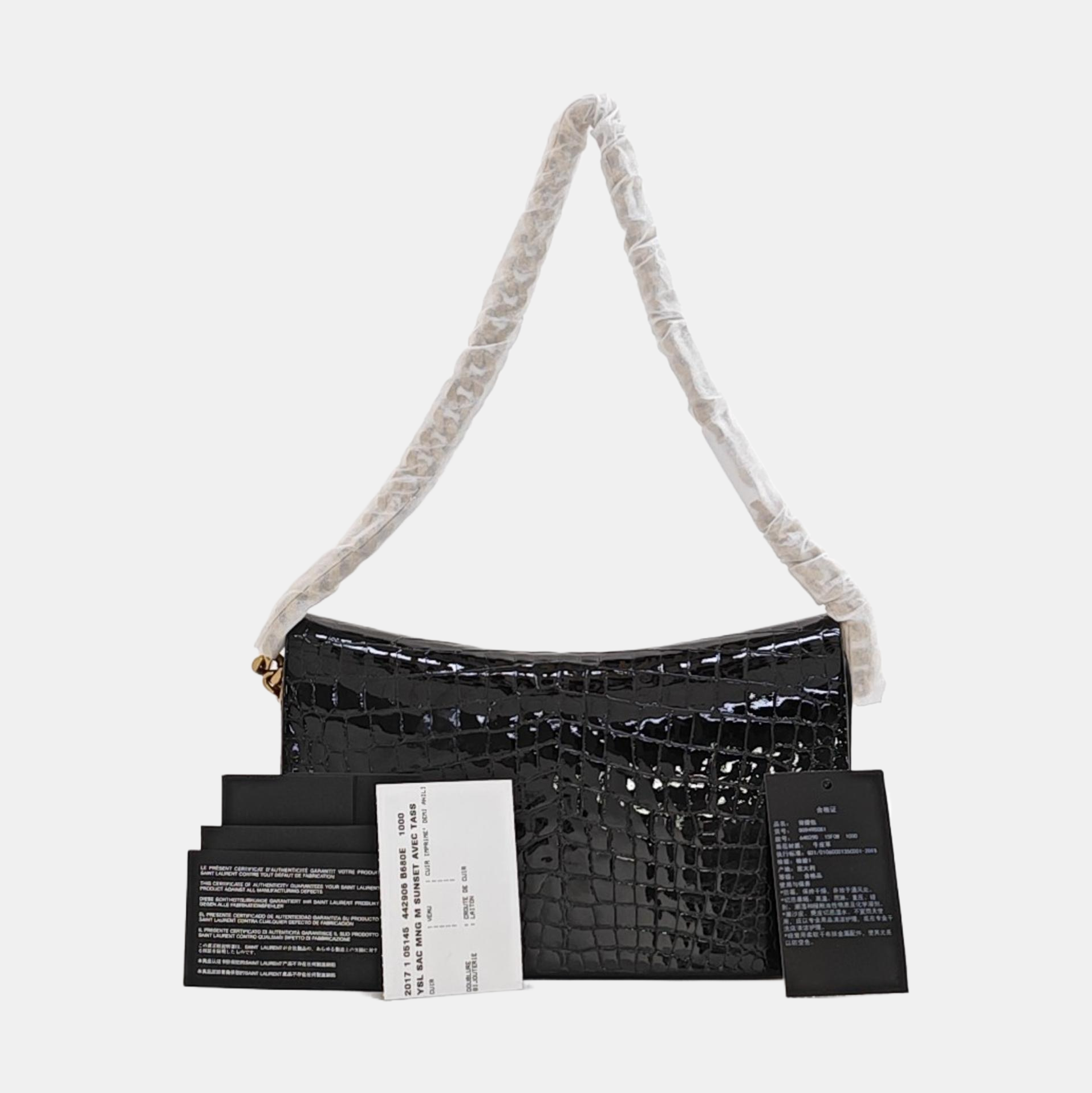 ELISE Patent Leather Black
