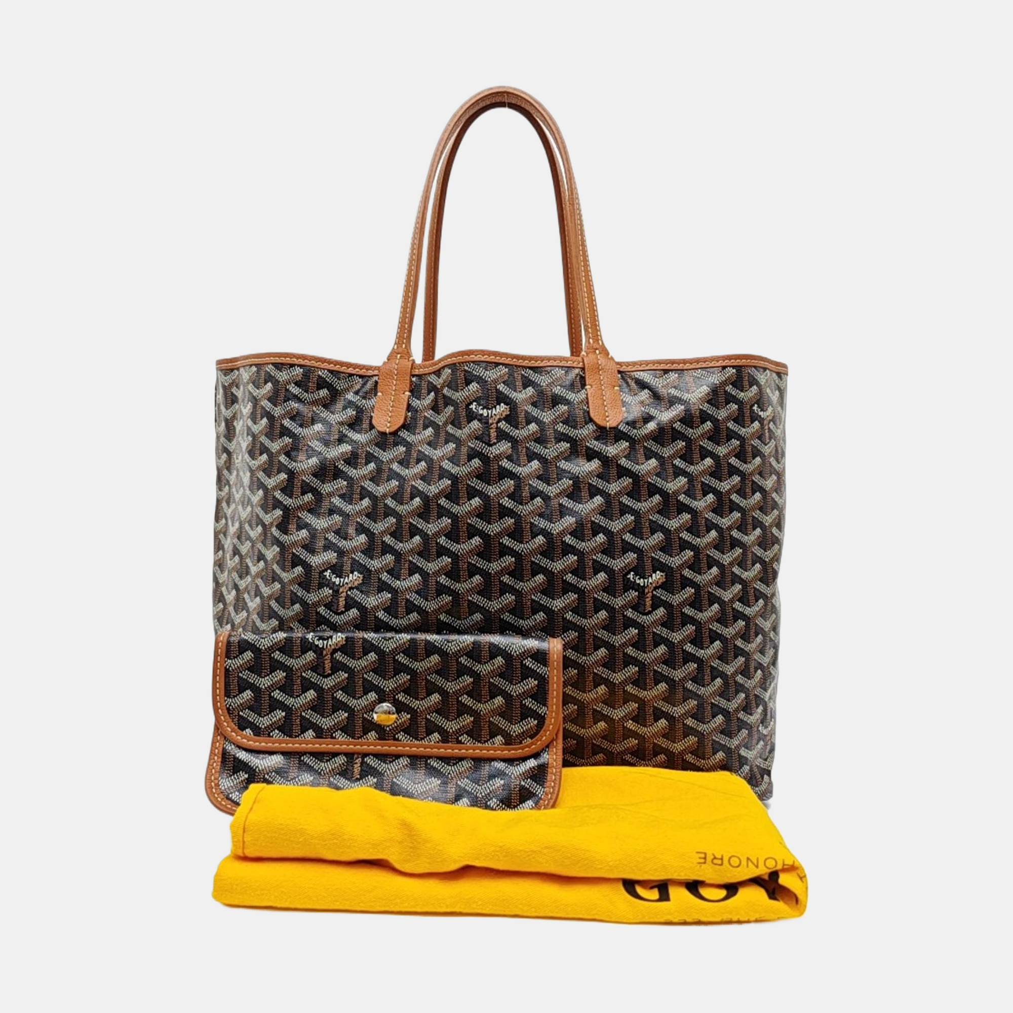 Saint Louis PM Coated Canvas Brown