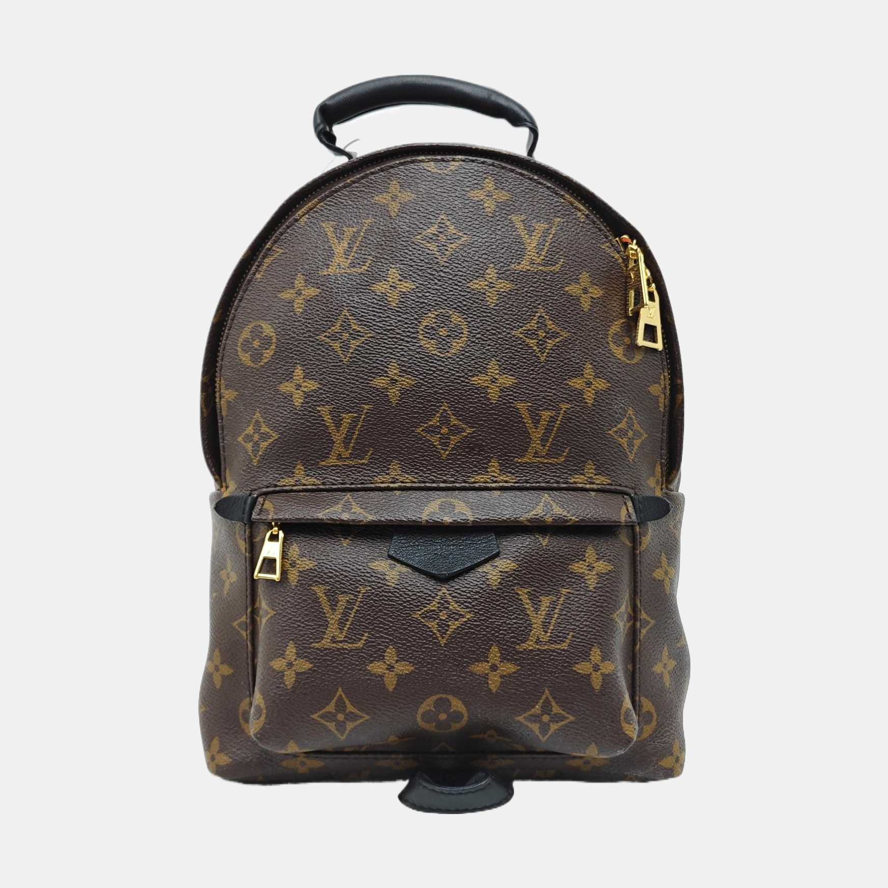 PALM SPRINGS PM Monogram Coated Canvas Brown