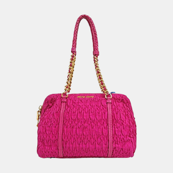 Avenue Quilted Canvas Red