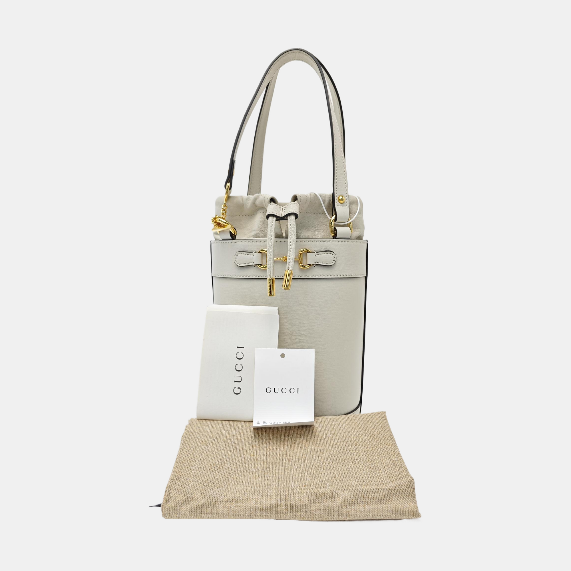 Horsebit 1955 Small Calfskin White